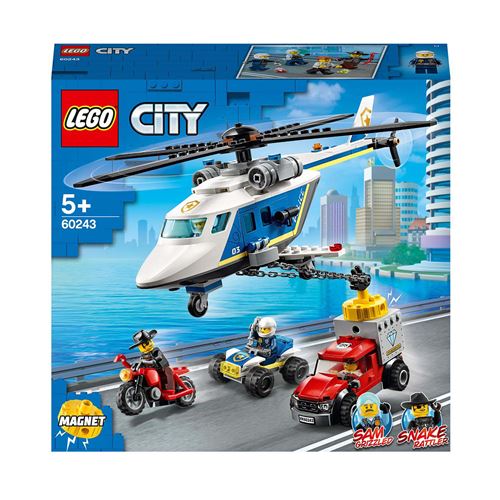 LEGO 60243 POLITIEHELIKOPTER/ARRESTATION EN HÉLICO