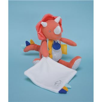 Doudou Doudou et compagnie Les Calinosaures Lou Pantin avec Doudou terracotta