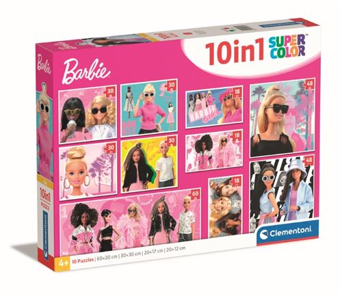 10 in 1 puzzel Clementoni Barbie