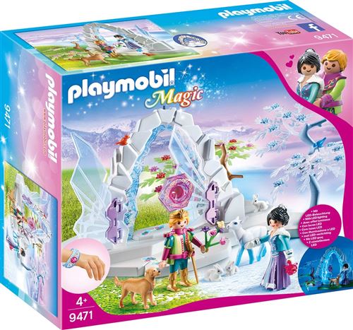 Playmobil Magic Le palais de Cristal 9471 Frontière Cristal du monde de l'Hiver