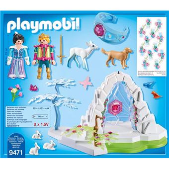 Playmobil Cristal Magique Cachette Diamant - Jeu LED 77 Pièces, Neuf, 4-7 Ans