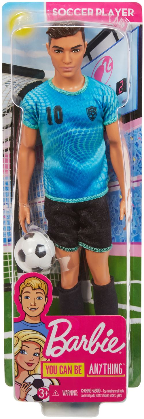 Barbie Ken voetballer pop