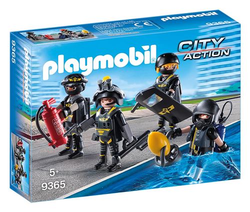Playmobil City Action Les Policiers D'Élite 9365 Policiers D'Élite