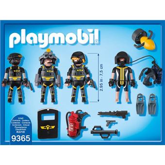 Playmobil City Action Les policiers d'élite 9365 Policiers d'élite