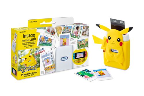 Pack Imprimante photo Instax Mini Link Edition Spéciale Pokémon