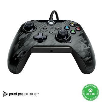 Manette filaire Pdp pour Xbox Séries X/S Noir camouflage