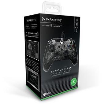 Manette filaire Pdp pour Xbox Séries X/S Noir camouflage