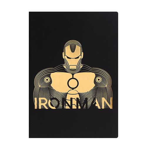 Carnet de notes avec dorure Marvel Iron Man