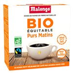 Dosettes Malongo Purs Matins Bio 16 pièces