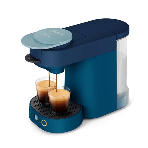 Cafetiere A Dosette Philips Senseo Csa225/01 Machine A Cafe Vibe Bleu Canard