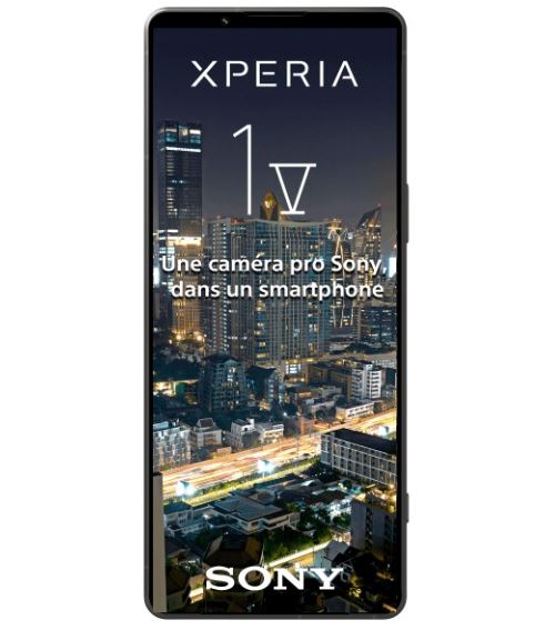 Smartphone Sony Xperia 1 V 6,5" 5G Double SIM 256 Go Vert kaki