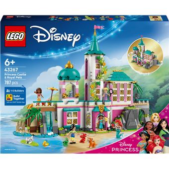 LEGO® Disney Princess 43267 Le château des princesses et les animaux royaux - 1