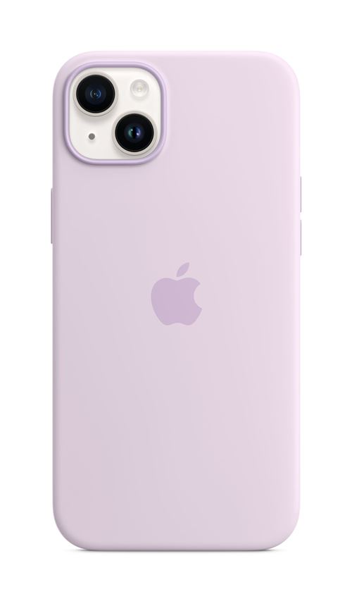 Coque en silicone avec MagSafe pour Apple iPhone 14 Plus Lilas État correct - Apple reconditionné disponible sur Fnac