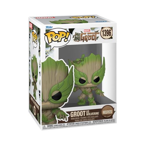 Funko We Are Groot Pop! Vinyl Wolverine 9 Cm Figure Vert 