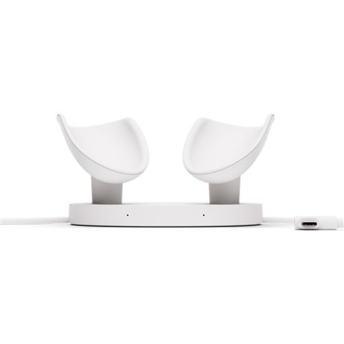 Station de Charge Compacte Meta Quest 3/3S – Recharge Sans Fil, Compatible Manettes Touch Plus