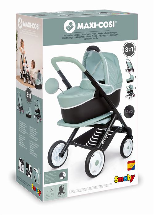 Poussette de poupée Smoby Maxi-Cosi Poussette + Landau Sauge