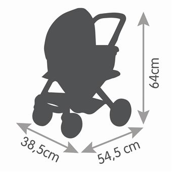 Poussette de poupée Smoby Maxi-Cosi Poussette + Landau Sauge