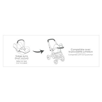 Poussette de poupée Smoby Maxi-Cosi Poussette + Landau Sauge