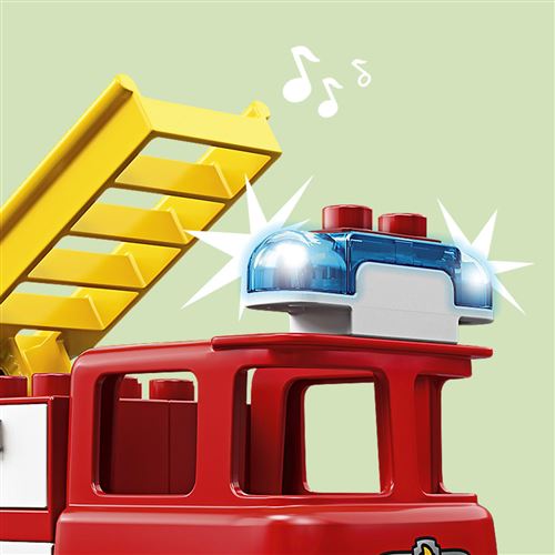 Lego 10901 duplo town le camion de pompiers jouet pour enfants 2