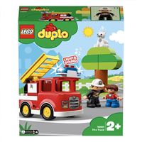 LEGO® 10903 DUPLO Town La Caserne De Pompiers avec Jouet Camion, Lumière,  Son et 2 Figurines, Jeu de Construction Enfants 2-5 Ans - Cdiscount Jeux -  Jouets