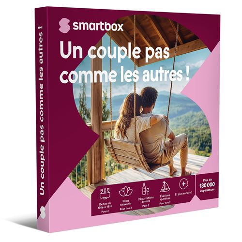 Coffret cadeau SmartBox Un couple pas comme les autres !