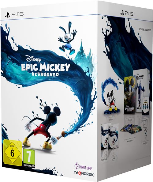 Pochette avant du jeu Epic Mickey Rebrushed Collector's Edition PS5