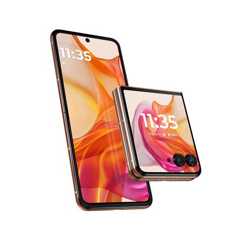 Smartphone Motorola Razr50 Ultra 6,9" 5G Nano Sim 512 Go Orange Peach Fuzz