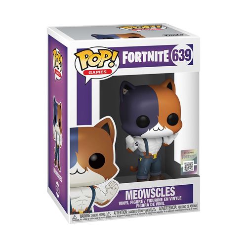 Figurine Funko Pop Games Fortnite Meowscles - Kleine Figur - Einkauf ...