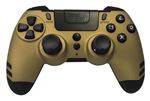 Steelplay MetalTech - Manette de jeu - sans fil - 2.4 GHz - or - pour PC, Sony PlayStation 3, Sony PlayStation 4