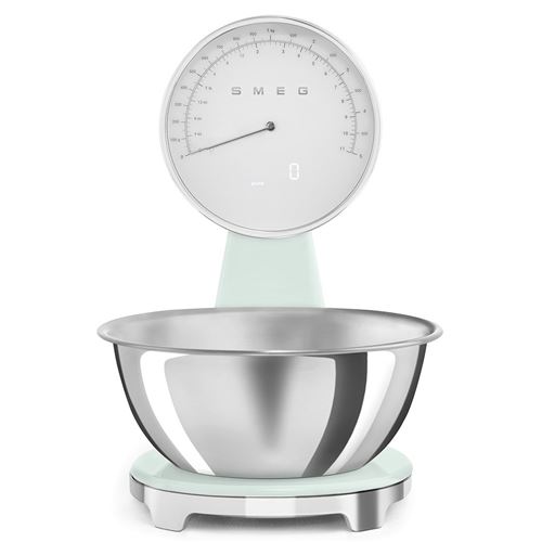 Balance De Cuisine Smeg Ksf01Pgww 5Kg Vert D'Eau