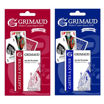 Jeu 54 cartes GRIMAUD LES GEANTS D'UN MYTHE - Collection