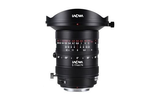 Laowa Noir Objectif À Focale Fixe 17Mm F/4 Zero-D Shift Pour Monture Sony Fe