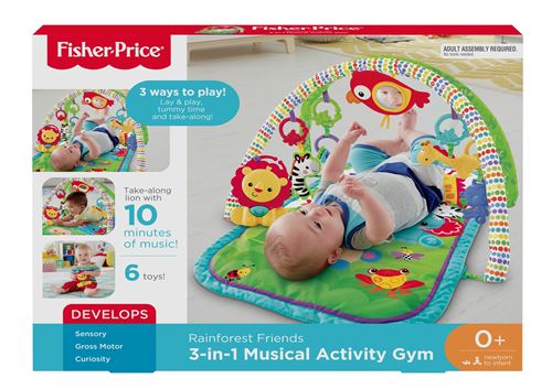 Gxc36 Fisher Price Amis De La Jungle 3 En 1 Tapis Deveil Musical Pour Bebe Arches De Jeu Et Jouets Des La Naissance Emballage Ferme Transportable Eveil Et Jouets Bebe Puericulture Centroarco Com