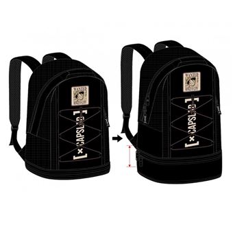 Cartable scolaire Capslab Sac borne extensible One Piece Noir