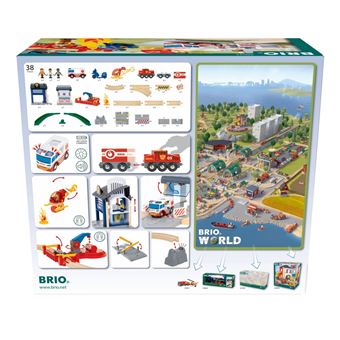 Coffret Brio Circuit intervention d'urgence