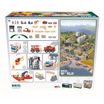 Coffret Brio Circuit intervention d'urgence