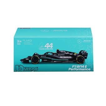 Bburago 1/43 F1 Aston Martin AMR23 2023 Alonso – Voiture Formule 1 Métal – Vert – Pilote #Alonso Inclus
