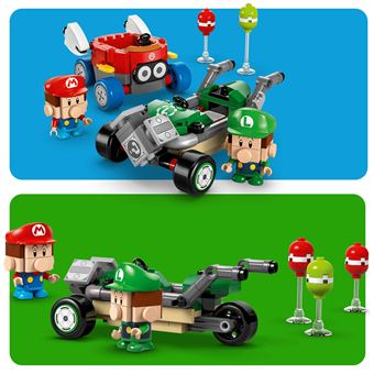 Set De Construction MOC 72037 Mario Kart - 1972 Pièces, Mario & Standard Kart, Neuf Sans Boîte
