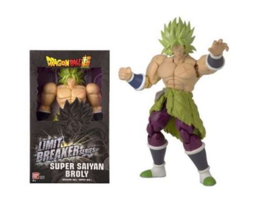 Figurine Géante Broly Dragon Ball Super 30cm - Articulée Limit Breaker | Licence Officielle Bandai