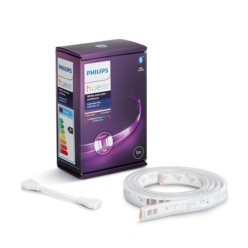 Extension ruban lumineux Philips Hue Lightstrip Plus 1 m