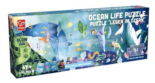 Puzzle 200 pièces Hape Vie Aquatique