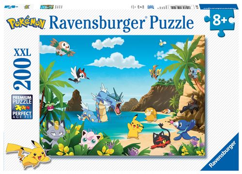 Puzzle 200 pièces : Pokémon: Attrapez les tous ! Ravensburger France - vue 3
