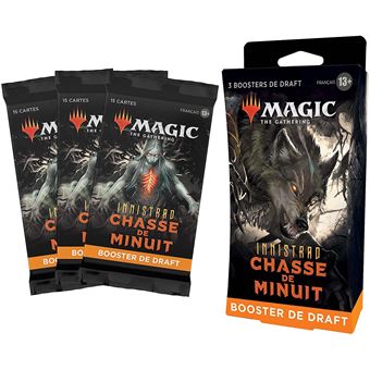 Pack de 3 Boosters Draft Collector Magic The Gathering Innistrad W