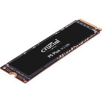 Disque SSD interne Crucial P5 Plus M.2 NVMe 1 To Noir