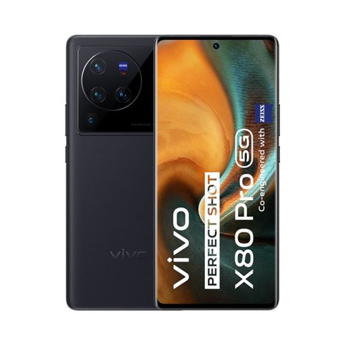 Smartphone Vivo X80 Pro 6.78 5G - 256 Go Noir Cosmique