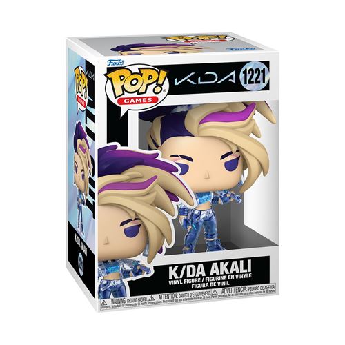 League of Legends Figurine POP! KDA Akali 9 cm - vue 2