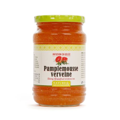 Infusion en gelée Pamplemousse et Verveine