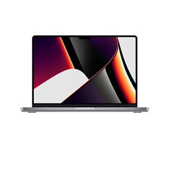 Apple MacBook Pro 14" 512 Go SSD 16 Go RAM M1 Pro CPU 8 coeurs GPU 14 coeurs Space Grey