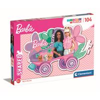 Puzzle 104 pièces Clementoni Shaped Barbie Puzzle Achat prix