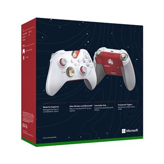 Manette Xbox sans fil Edition Limitée Starfield Blanc